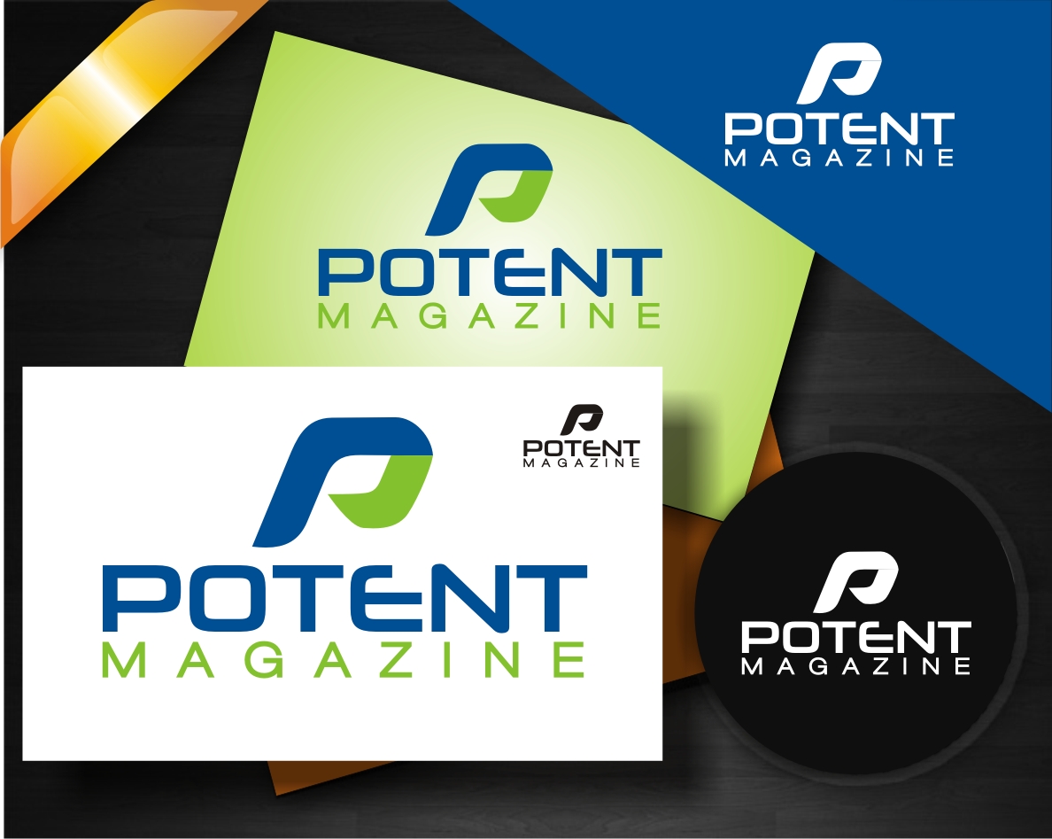 Logo Design by ArifRif for POTENT Magazine | Design #5150466