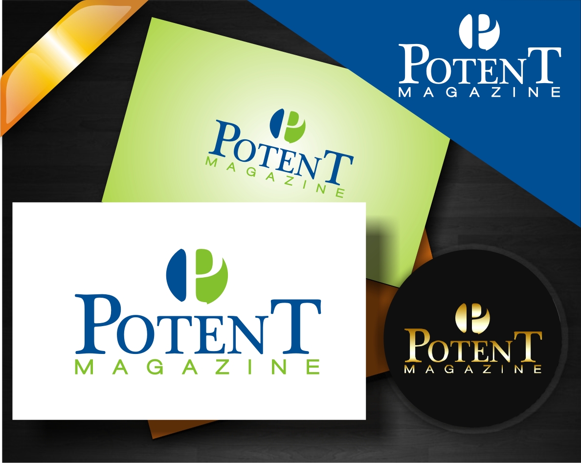 Logo Design by ArifRif for POTENT Magazine | Design #5173018