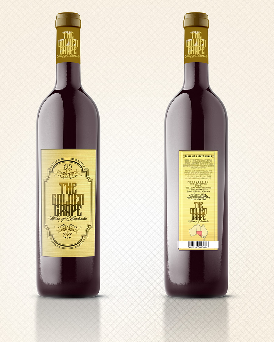 Label Design by nextconcept for Red Lion Australia | Design #5204587