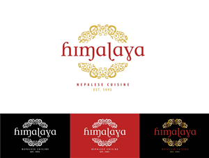 Himalaya, Nepalese Cuisine | Diseño de Logo por wonderland