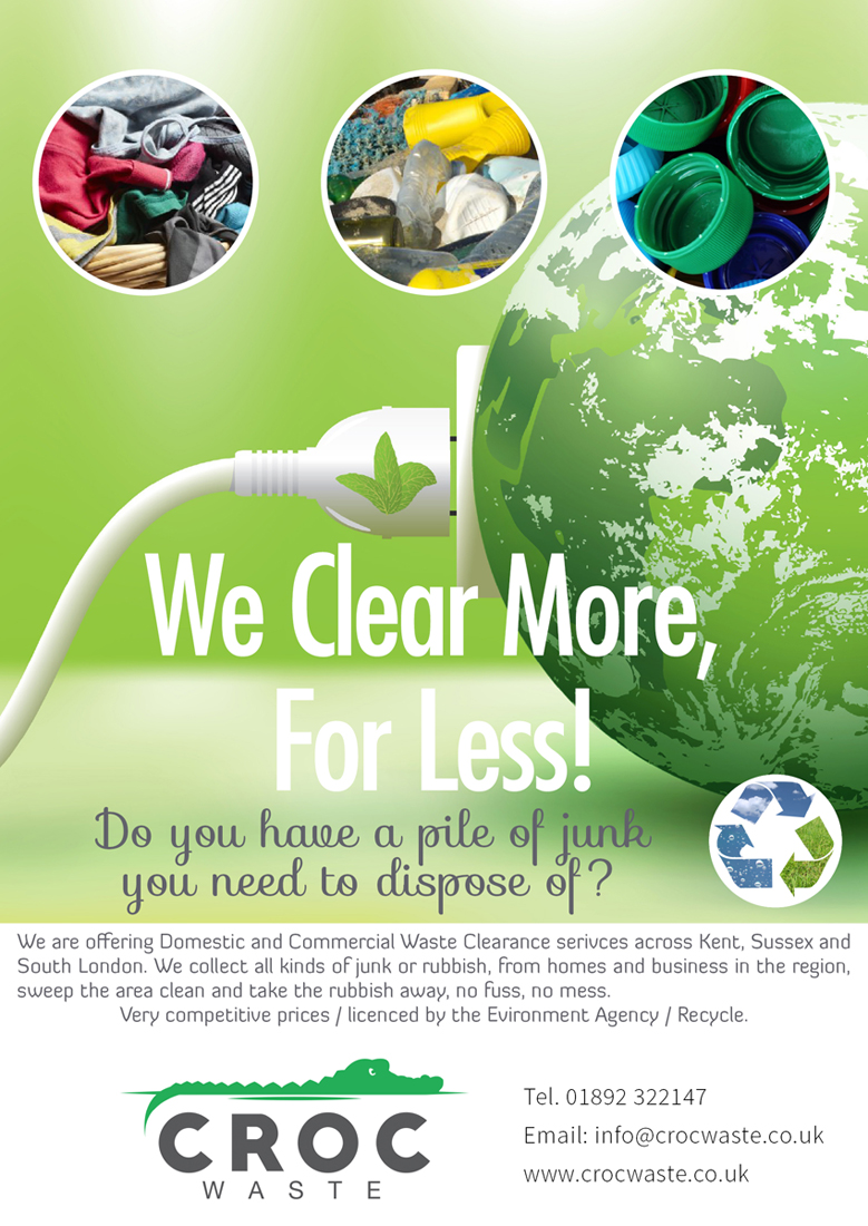 Flyer Design by INGA DESIGN for Croc Waste | Design #5096520
