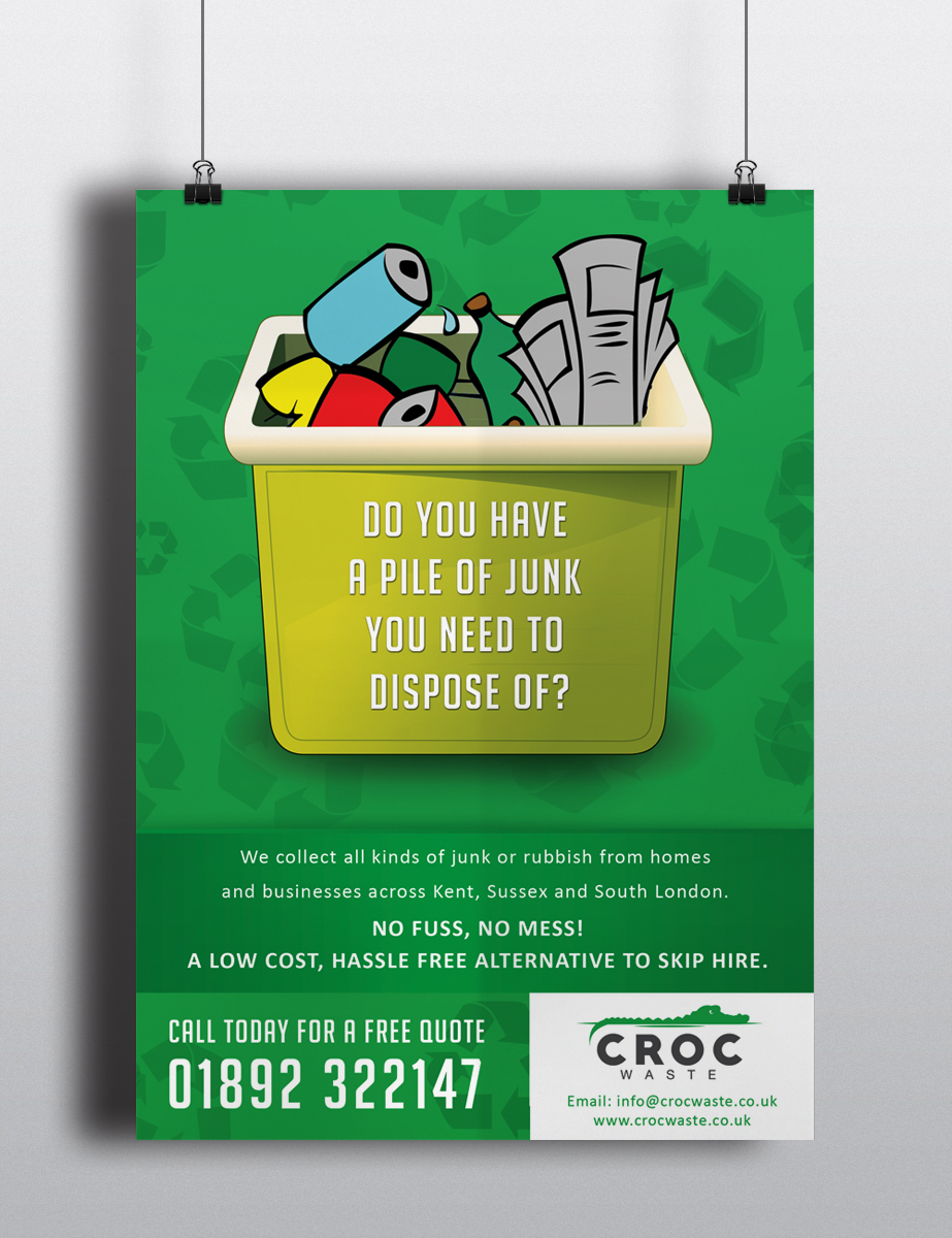 Flyer Design by Eggo May P for Croc Waste | Design #5108561