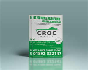 Flyer Design by Gazler for Croc Waste | Design: #5132455