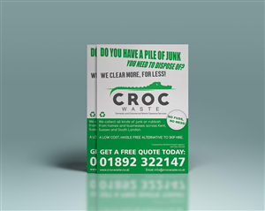 Flyer Design by Gazler for Croc Waste | Design: #5132459