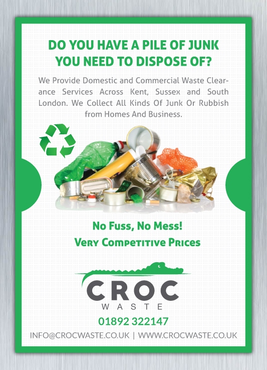 Flyer Design by Mac Ruskin for Croc Waste | Design #5111408