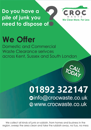 Flyer-Design von Ernest Owusu für Croc Waste | Design: #5095644
