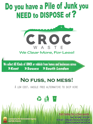 Flyer-Design von Aether Designs für Croc Waste | Design: #5126268