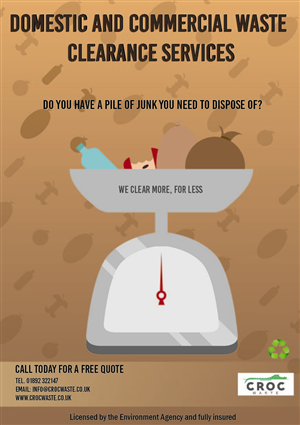 Flyer Design by Priya Philandersani for Croc Waste | Design: #5101427