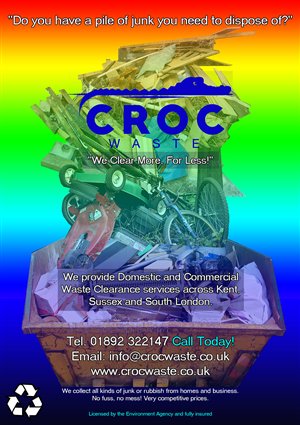 Flyer Design by S22 for Croc Waste | Design: #5098278