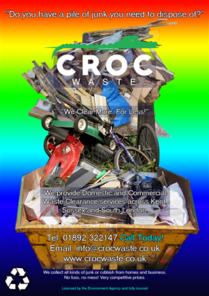Flyer Design by S22 for Croc Waste | Design: #5128723