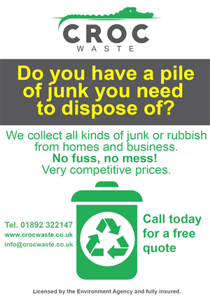 Flyer Design by olezhameow for Croc Waste | Design: #5097198