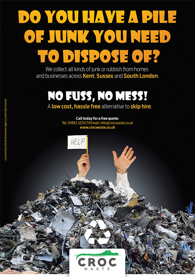 Flyer Design by kevanovic for Croc Waste | Design #5101371