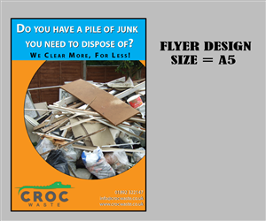 Flyer-Design von cgaobair für Croc Waste | Design: #5099445