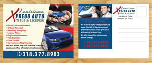 Postkarten-Design von Venus L. Penaflor für wise insurance agency | Design #5129569