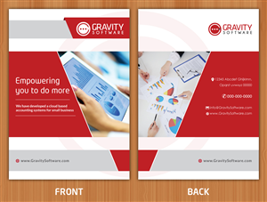 Gravity Software Overview Brochure | Broschüren-Design von Sbss