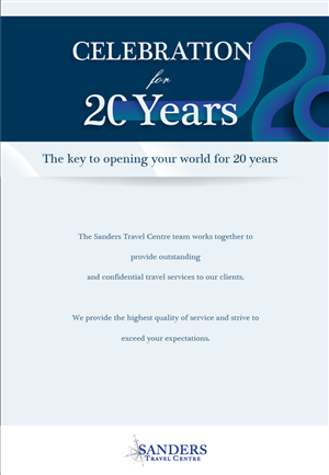 Graphic Design by BVAM for Sanders Travel Centre | Design: #5143271
