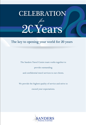 Graphic Design by BVAM for Sanders Travel Centre | Design #5200621