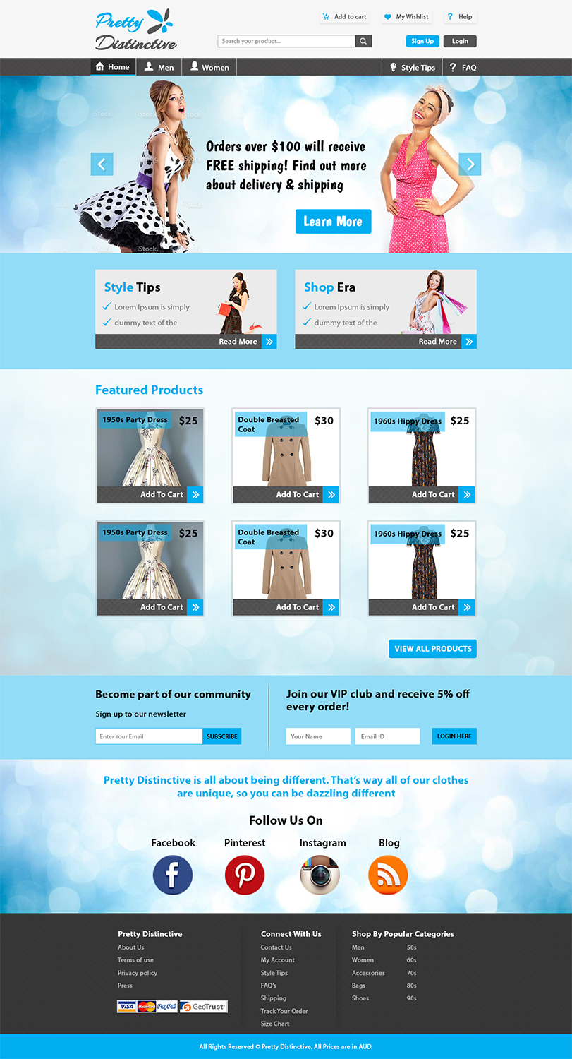 Diseño Web por Wings on web para este proyecto | Diseño #5238127