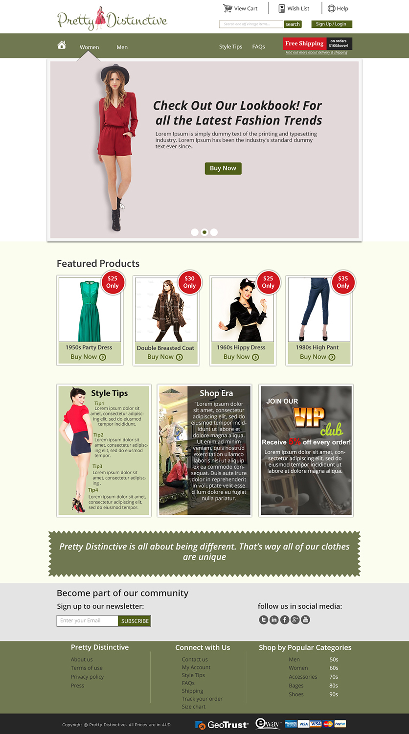 Web Design par Wings on web pour ce projet | Design #5238285