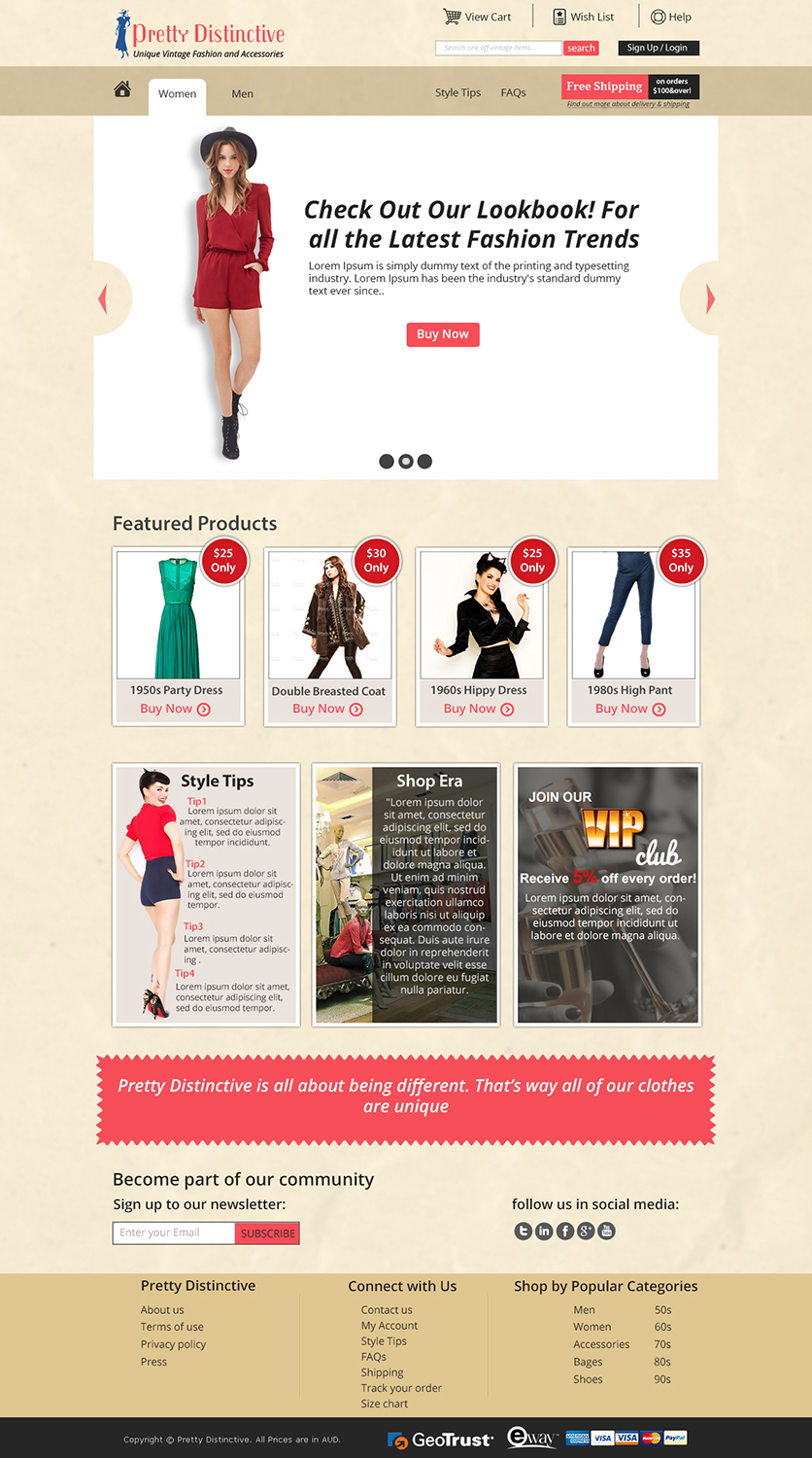Web Design par Wings on web pour ce projet | Design #5238294
