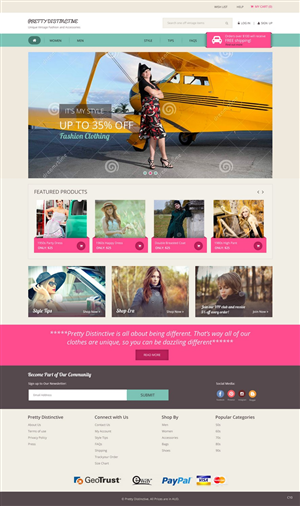 Web Design by pb for this project | Design: #5215384