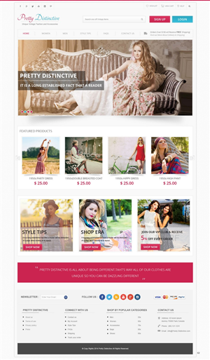 Web Design by pb for this project | Design: #5215393