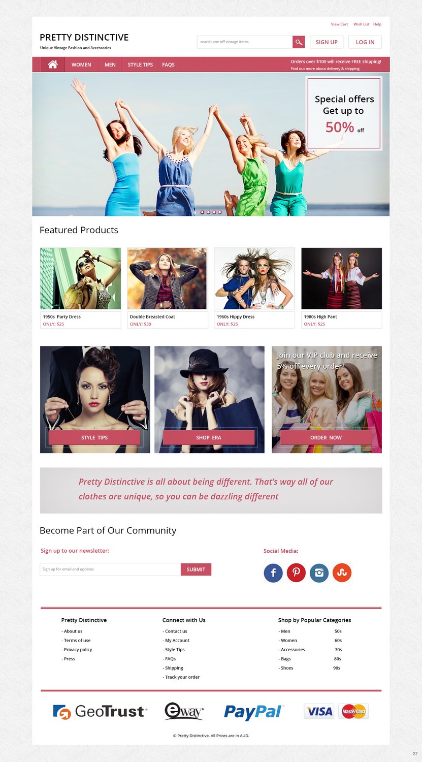 Web Design by pb for this project | Design #5215406