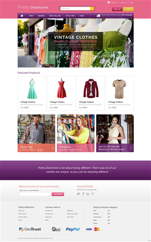 Web Design by pb for this project | Design: #5215437
