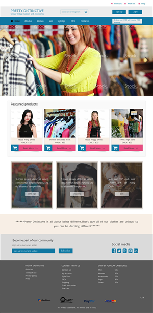 Web Design by pb for this project | Design: #5215479