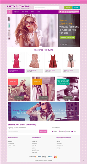Web Design by pb for this project | Design: #5222402