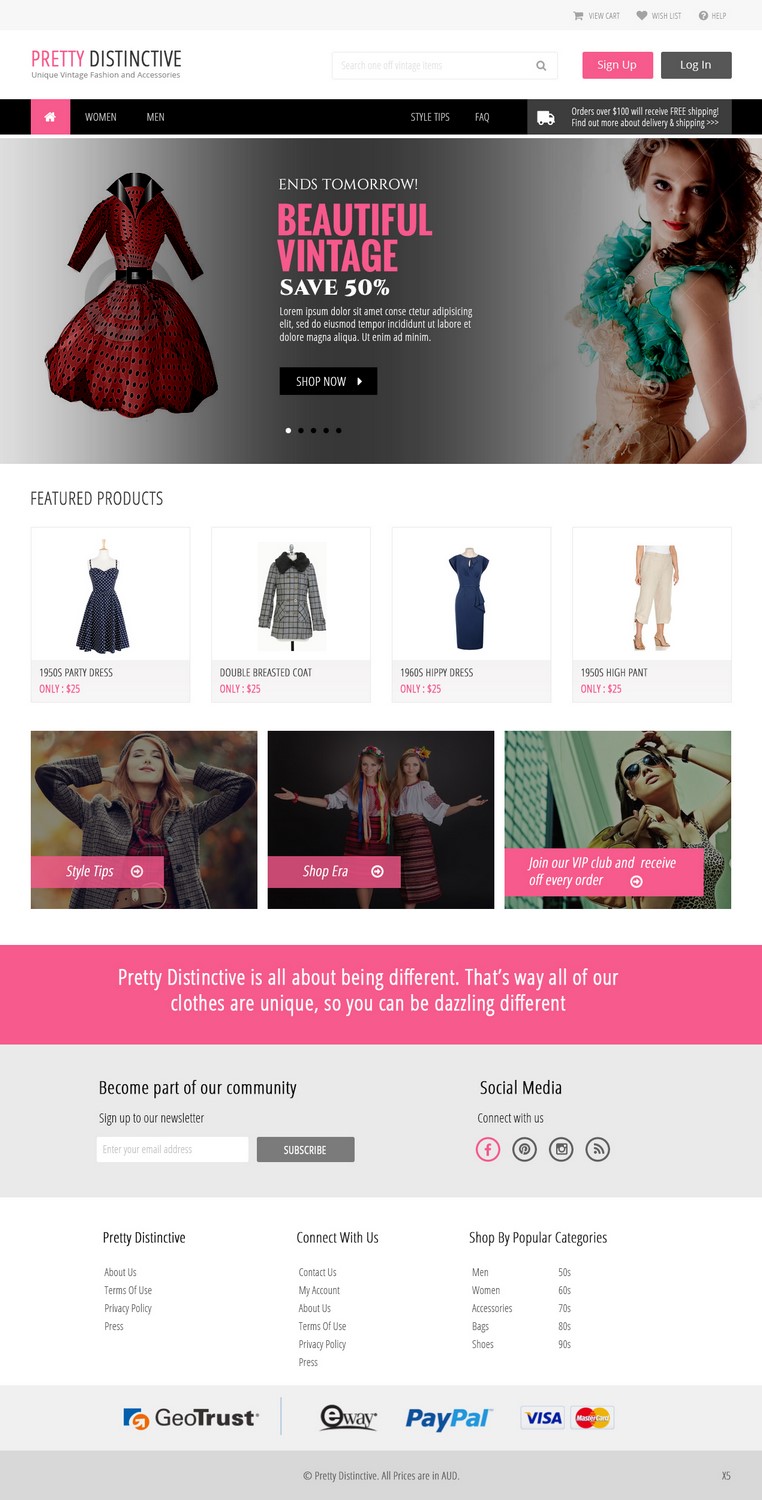 Web Design by pb for this project | Design #5222403