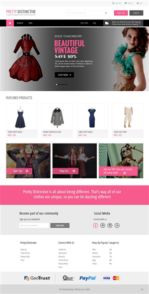 Web Design by pb for this project | Design: #5222403