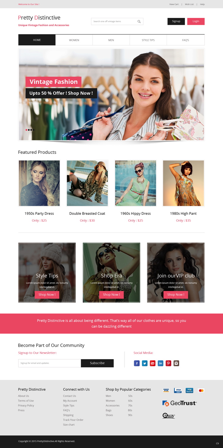 Web Design by pb for this project | Design #5222564