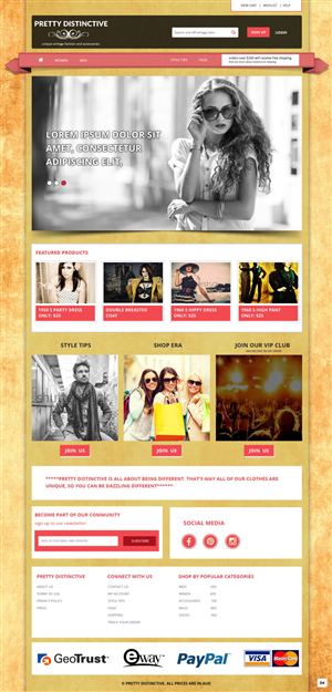 Web Design by pb for this project | Design: #5222569