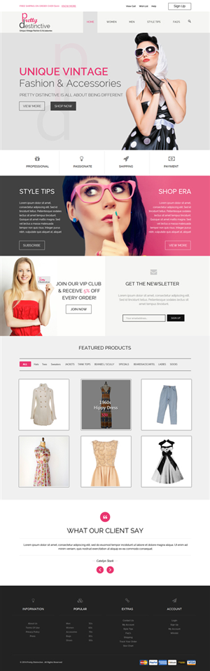Web Design by OM for this project | Design: #5230828