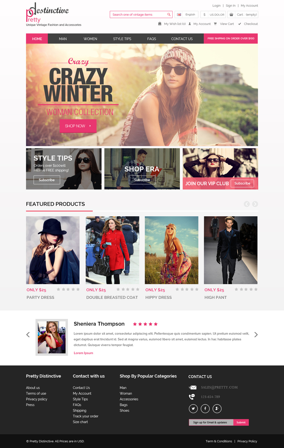 Web Design by OM for this project | Design #5230868