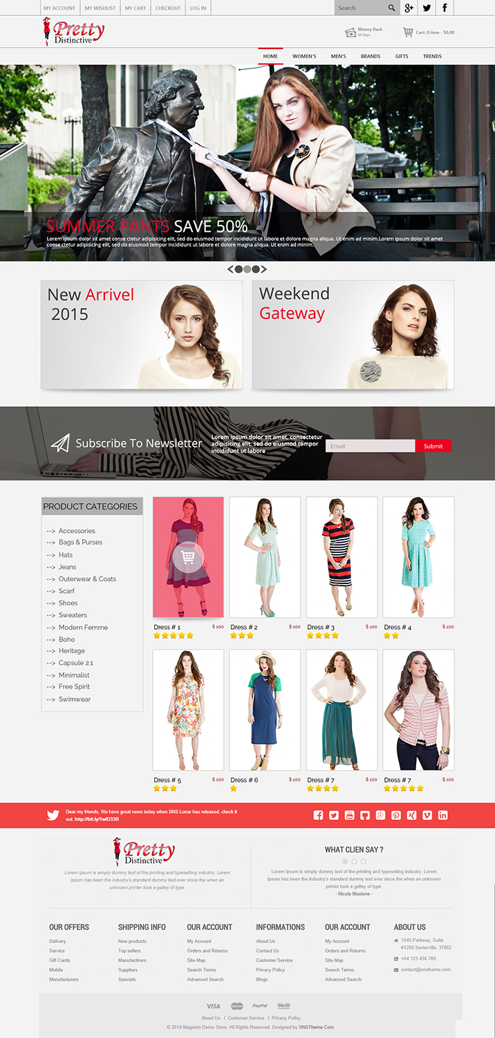 Web Design by iLibart for this project | Design #5235742