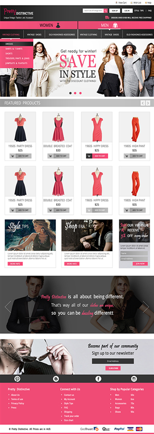 Web Design by Karthik_Designer for this project | Design: #5255984