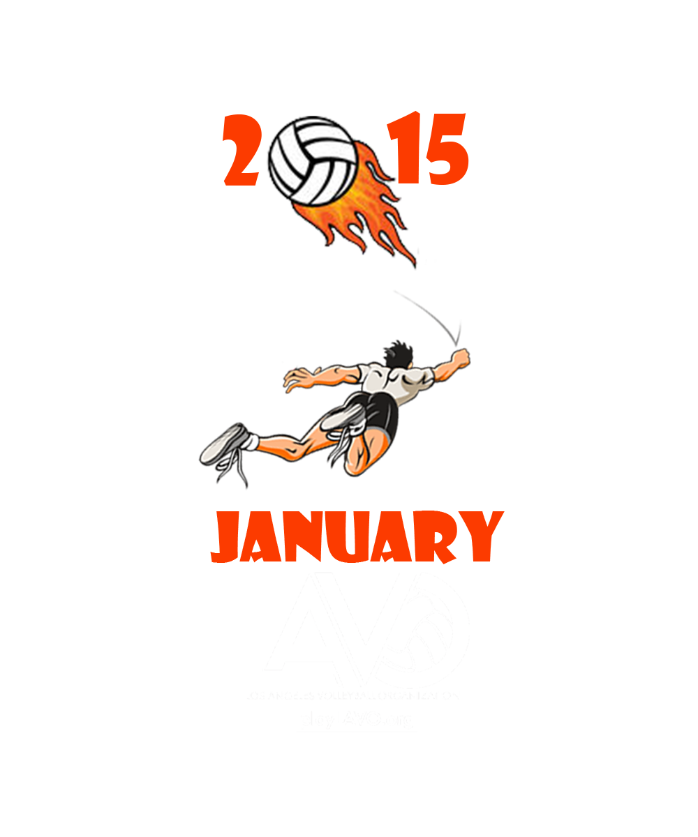 T-shirt Design by AbhiJith for Los Angeles Volleyball Organization Inc | Design #5099227