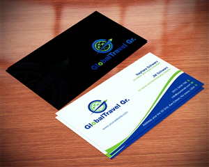 Business Card Design by Lanka Ama for Global travel GR | Design: #5099062