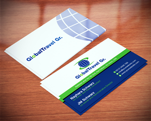 Business Card Design by Lanka Ama for Global travel GR | Design: #5099064