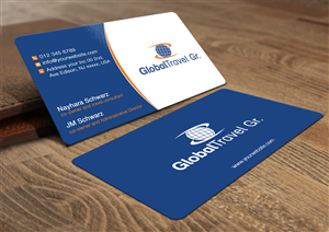 Business Card Design by Lanka Ama for Global travel GR | Design: #5099072