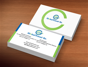 Business Card Design by Lanka Ama for Global travel GR | Design: #5099076
