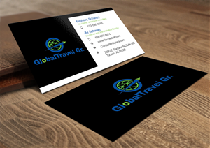 Business Card Design by Lanka Ama for Global travel GR | Design: #5099083
