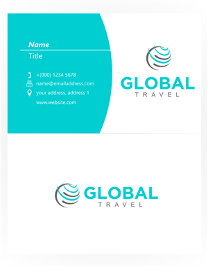 Business Card Design by R16 for Global travel GR | Design: #5098272
