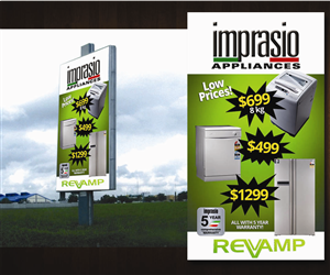 Signage Design by SUDHEESH.V for Applianceoutlet ltd | Design: #5118090