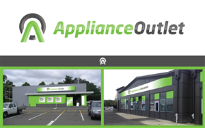 Signage Design by keis604 for Applianceoutlet ltd | Design #5182624