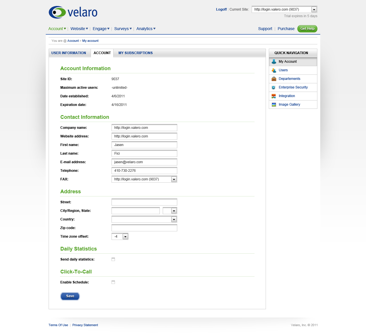 Web Design by avanty for Velaro, Inc. | Design #258514
