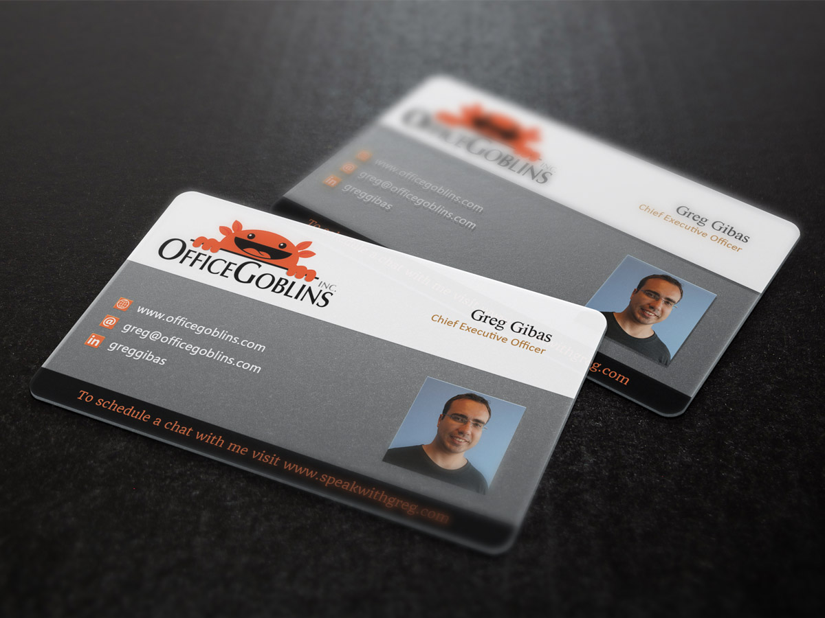 Diseño de Tarjeta por Sandaruwan para Office Goblins, Inc. | Diseño #5101623