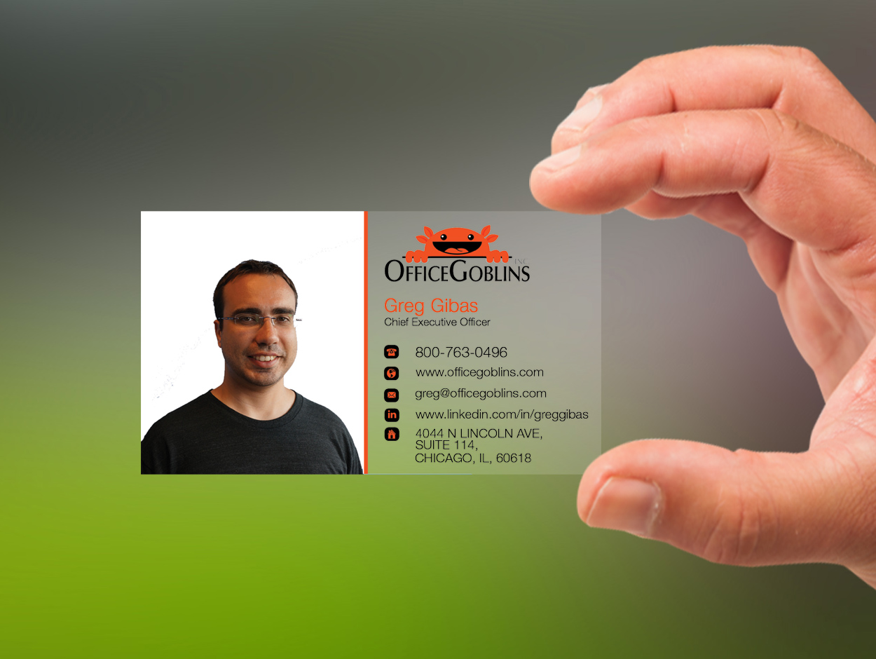 Card Design by Lanka Ama for Office Goblins, Inc. | Design #5104825